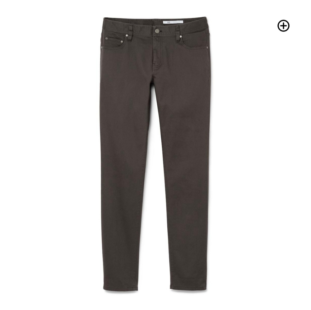 Men's Straight Leg Twill 5 Pocket Pants